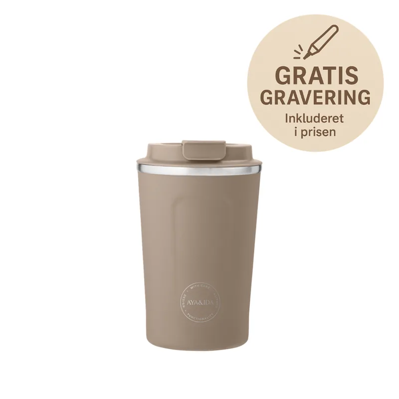 CUP2GO 380 ml, Dusty Brown