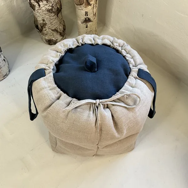 ecokube SQUARE XL  Den Moderne Høkasse til Store Gryder - Blå Ocean