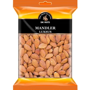 DK-NUTS mandler, ristede & saltede