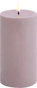 LED Pillar Candle, Light Lavender, Rustic, 7,8 x 15,2 cm 4/2