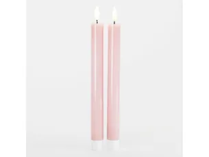 Sirius Sille Krone 2 Stk. sæt, Ø2x25cm, Light Pink