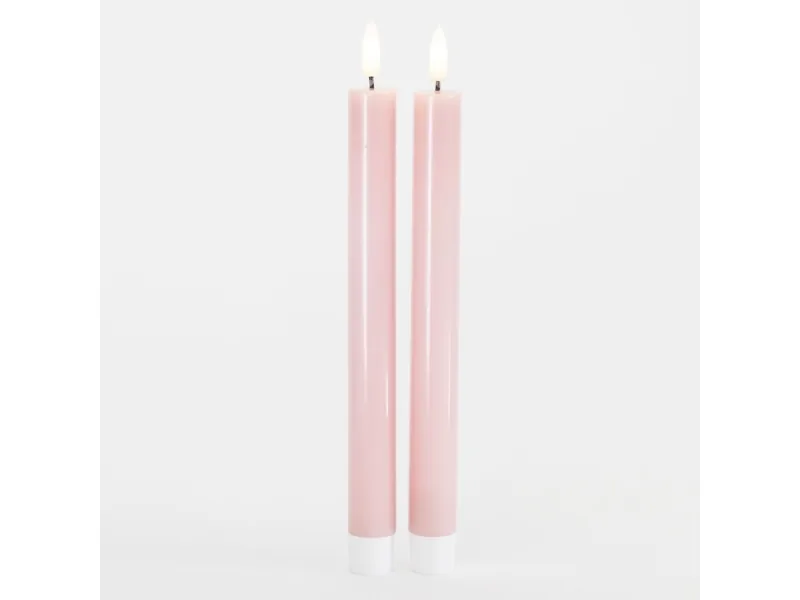 Sirius Sille Krone 2 Stk. sæt, Ø2x25cm, Light Pink