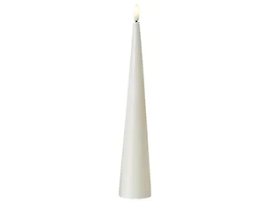 Sirius Sille Kegle Ø4,8x26cm, Hvid
