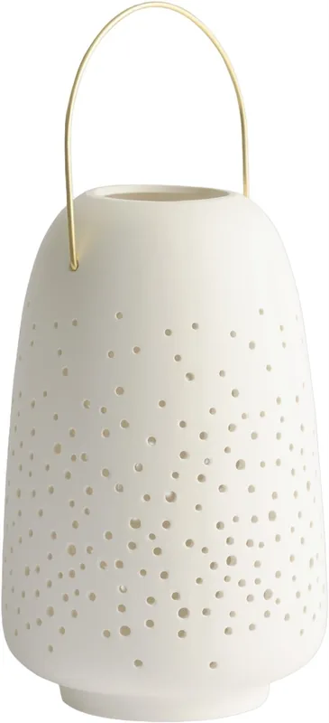Ceramic Lantern, Medium, 15,5x24 cm