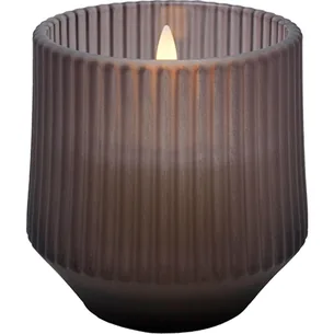 Uyuni LED duftlys, røgfarvet