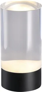 LED Rechargable Glow rod, Clear, 6x12cm