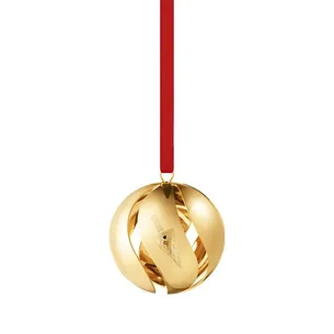 Georg Jensen jul 2022 - Julekugle - Guld  : Erling Christensen Møbler