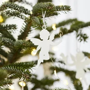 Engel "My Nostalgic Christmas" metalornament - Ib Laursen Vælg ml 6 forsk.