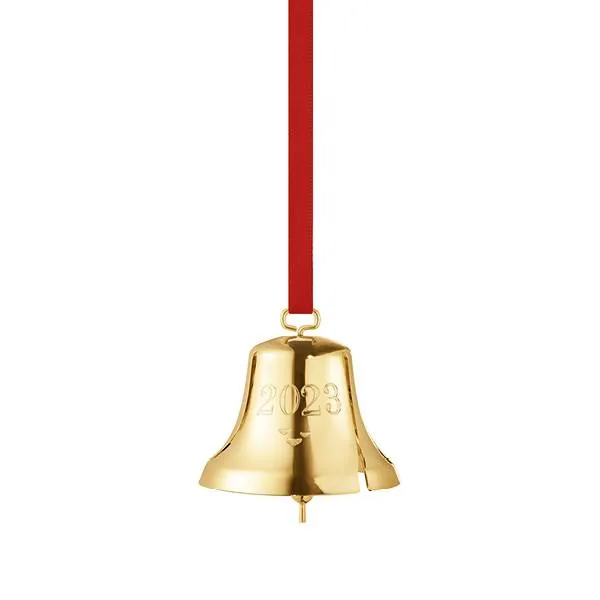Georg Jensen 2023 Juleklokke - Forgyldt  : Erling Christensen Møbler