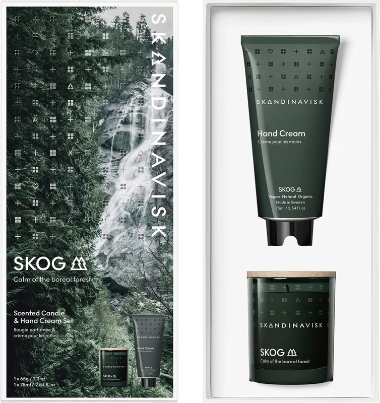 Skog Scented Candle & Hand Cream Set
