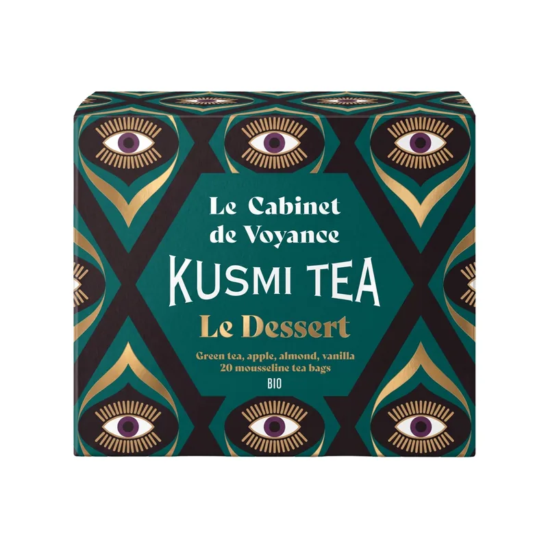 Organic Le Dessert 2026 Box of 20 Muslin tea Bags - 36g