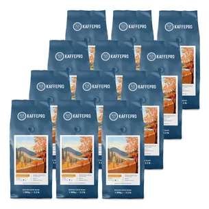 Golden Harvest kaffebønner, mellemristet 100% Arabica (1 kg) (12 stk.)