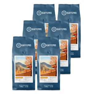 Golden Harvest kaffebønner, mellemristet 100% Arabica (1 kg) (6 stk.)