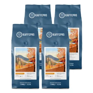Golden Harvest kaffebønner, mellemristet 100% Arabica (1 kg) (4 stk.)