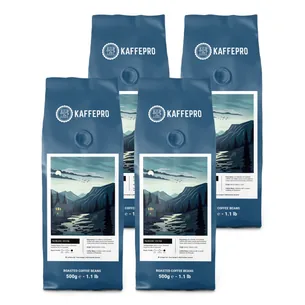 Nordic Dawn kaffebønner, mørkristet (500 gram) (4 stk.)