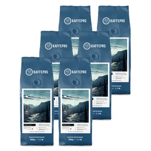 Nordic Dawn kaffebønner, mørkristet (500 gram) (6 stk.)