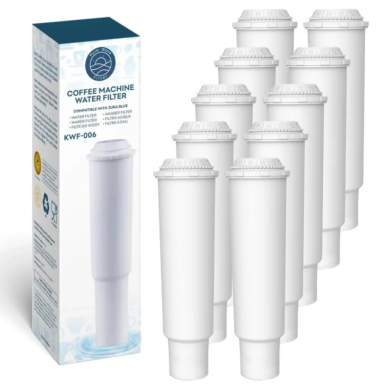 Vandfilter Kompatibelt med Jura Claris White - Pure Wave KWF-006 - 1 Stk. (10 stk.)