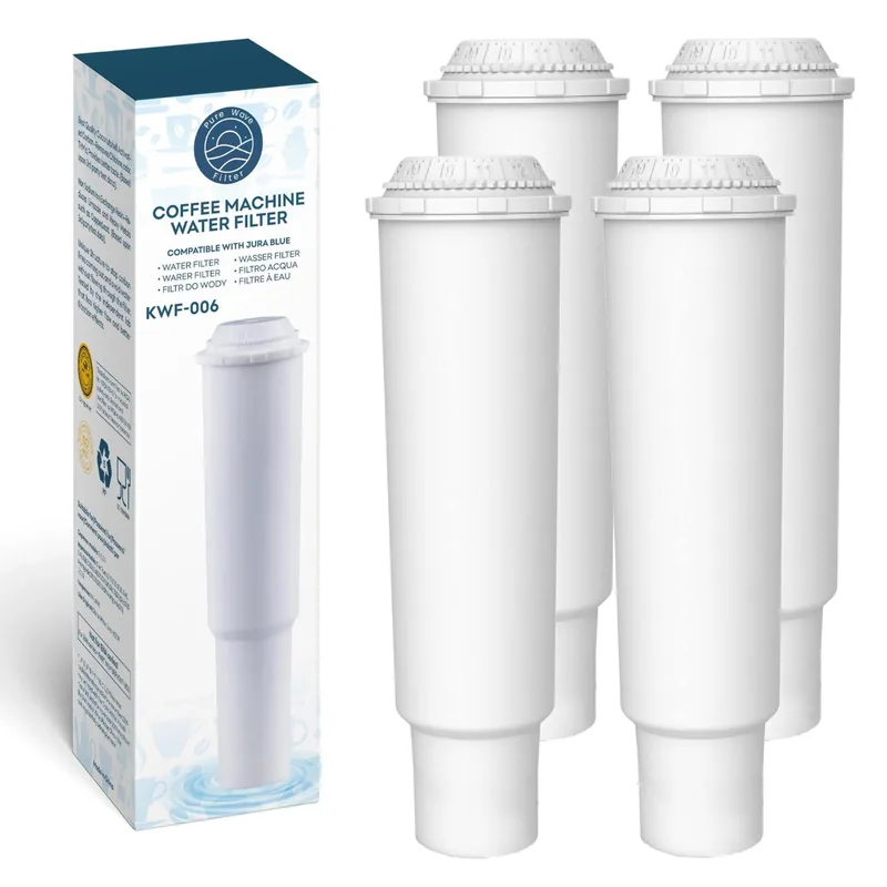 Vandfilter Kompatibelt med Jura Claris White - Pure Wave KWF-006 - 1 Stk. (4 stk.)