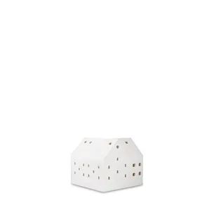 Kahler Kähler Urbania lyshus Stald H10.5 cm - Hvid : Erling Christensen Møbler  : Erling Christensen Møbler