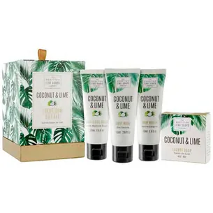 Coconut & Lime Gavesæt - Luksus Kropspleje fra Scottish Fine Soaps