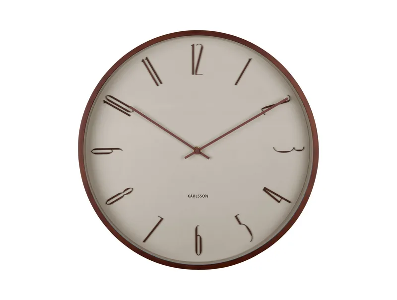 KARLSSON Vægur Scandia warm grey