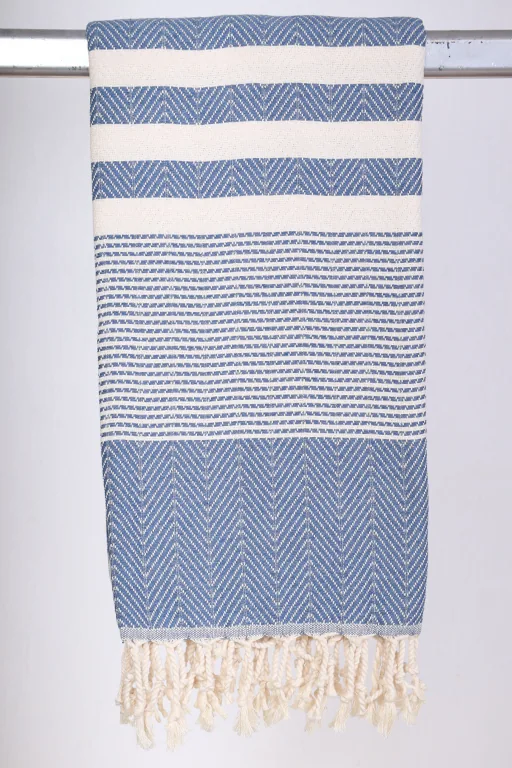 Hamam Vinter Joanna Denim - 200 * 220 cm Sengetæppe