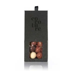 Hasselnøddemix fra Cocoture i sort æske - 90g