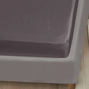 Bambus kuvertlagen koksgrå 90x200x20