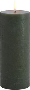 LED-stumplys, 20 cm, olivengrøn, ægte voks – Uyuni Lighting - Stue - Andet