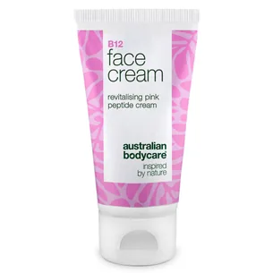 B12 Ansigtscreme  -  Fornyet fugt og naturlig glød â Anti-age B12 vitamin creme reducerer rynker, genopretter fugt og giver huden en naturlig glød. - 100 ml / 3 stk
