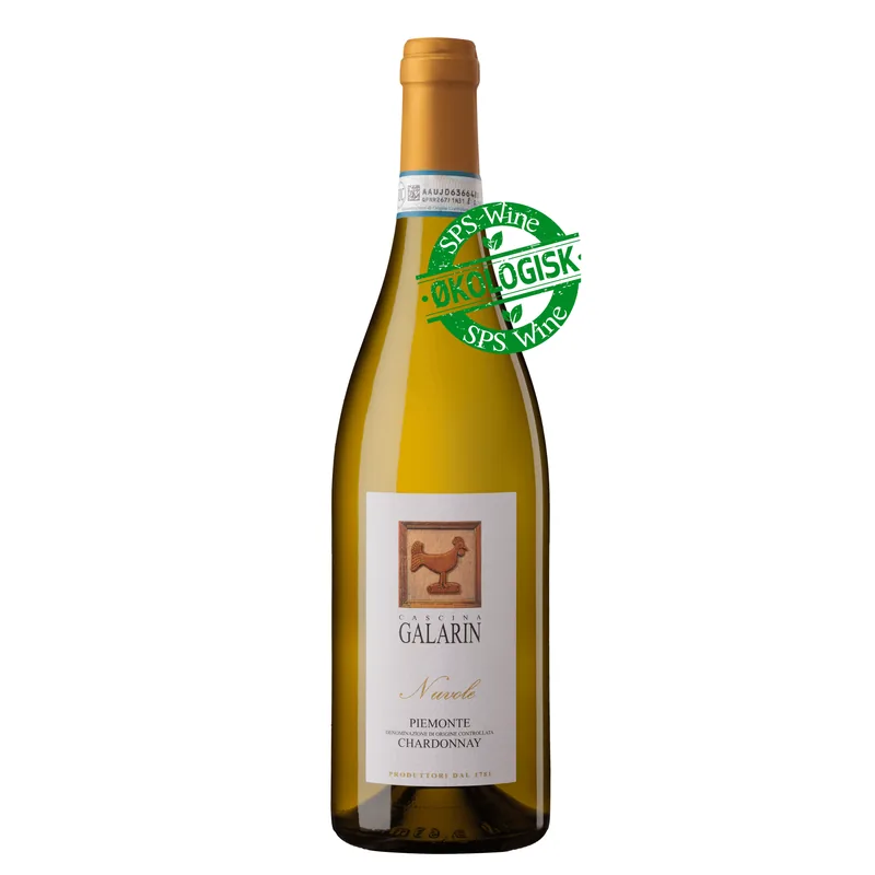 Cascina Galarin Nuvole Chardonnay Økologisk hvidvin 2025, Piemonte Italien
