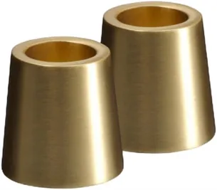 Light Candleholder Mini Taper, Matte Brass, 2pack, 2,3x2,3