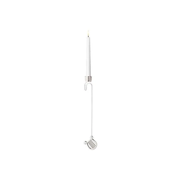 Georg Jensen 2026 Lyseholder, harpe - Palladium  : Erling Christensen Møbler