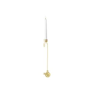 Georg Jensen 2026 Lyseholder, harpe - Forgyldt  : Erling Christensen Møbler