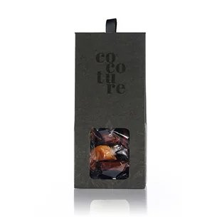 Karamelmix fra Cocoture i sort æske - 90g
