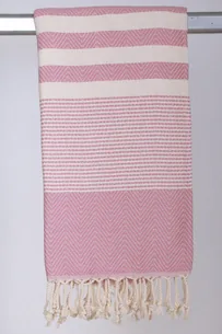 Hamam Vinter Joanna Rosa - 130 * 200 cm Plaid