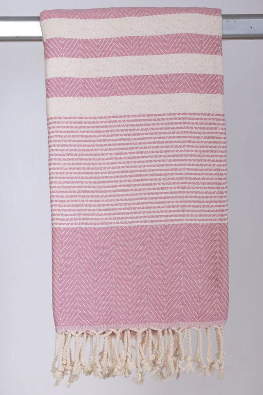 Hamam Vinter Joanna Rosa - 130 * 200 cm Plaid