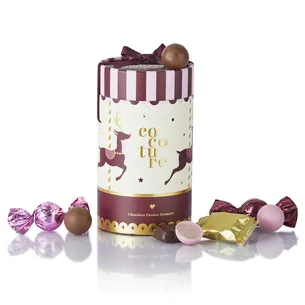 Fyld chokolade og marcipan i flot Cocoture gaverør - 230g