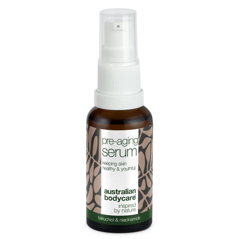 Pre-aging Serum  -  Forebyg rynker og fine linjer â Pre-aging Serum bekæmper alderstegn og giver fast hud med Peptider, Koffein og Hyaluronsyre. Udjævner linjer og tilfører intensiv fugt. - 3 stk.