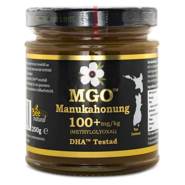 MGO Manuka honning 250 g, 100+