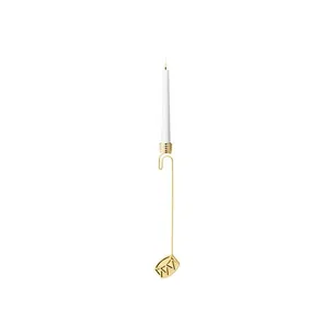 Georg Jensen 2026 Lyseholder, tromme - Forgyldt  : Erling Christensen Møbler