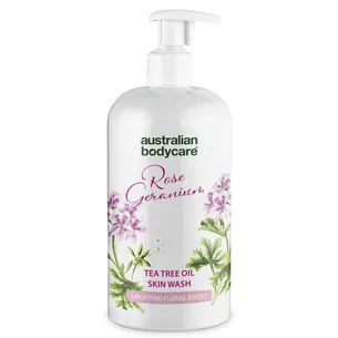 Professionel Rose Skin Wash â Dybderensende professionel showergel med Tea Tree Oil og Rose Geranium - 1000 ml
