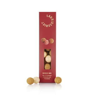Nordic Mix - Overtrukket lakrids- og vingummi mix - 170g
