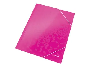 Mappe Leitz WOW A4 pap pink, 10 stk.