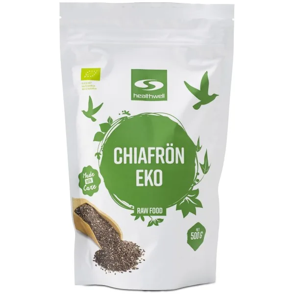 Healthwell Chiafrø ØKO, 500 g