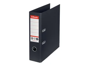 Esselte No. 1 Brevordner A4 75 mm sort, 10 stk.
