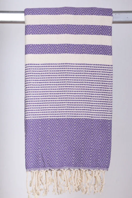 Hamam Vinter Joanna Lilla - 50 * 100 cm Gæstehåndklæde