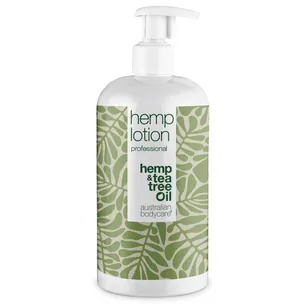 Hamp Body lotion â Fugtpleje med Hamp Olie til Tør Hud på Kroppen