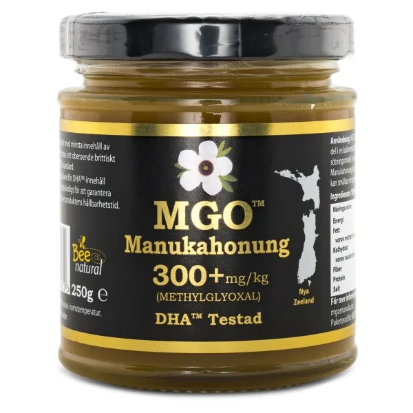 MGO Manuka honning 250 g, 300+
