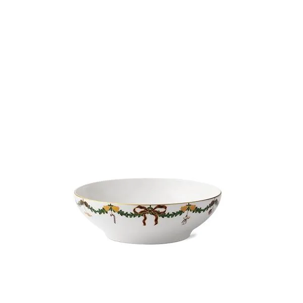 Royal Copenhagen Stjerne Riflet Jul skål - 220 cl.  : Erling Christensen Møbler